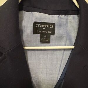 Crewcuts Thompson Dark Blue Blazer (size 8)